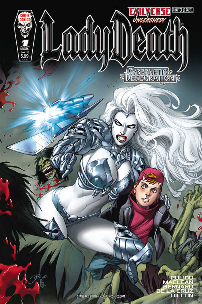 Lady Death Cybernetic Desecration #1 (Of 2) Cover A Bernard St