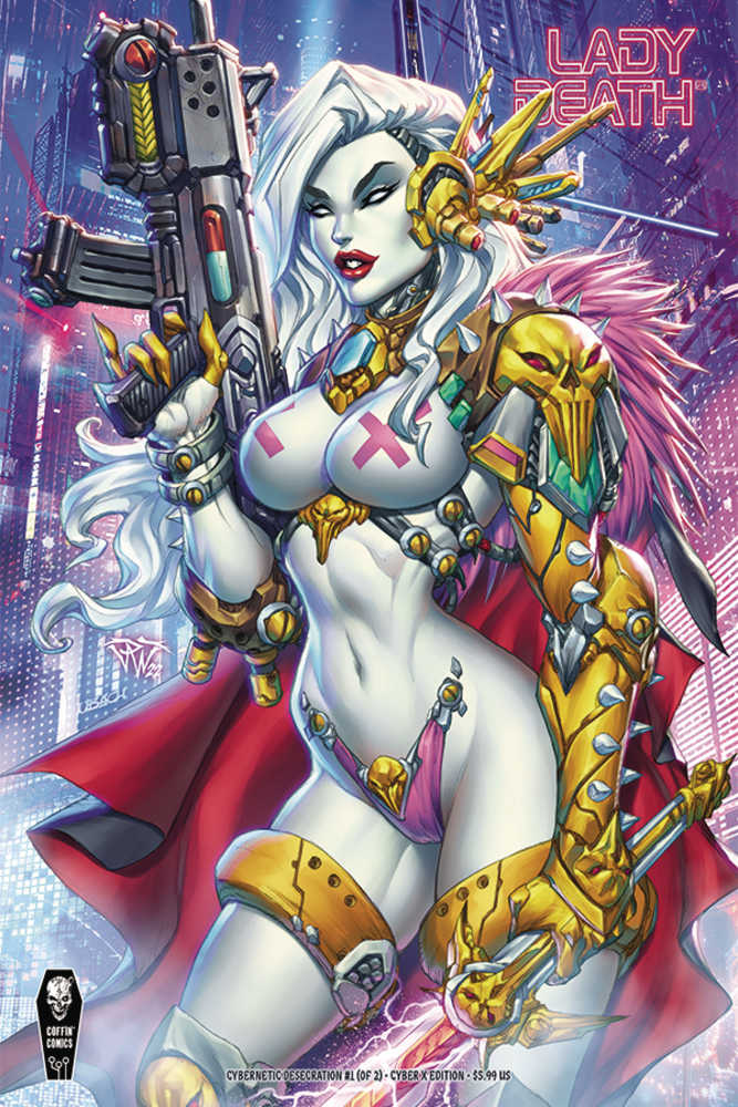 Lady Death Cybernetic Desecration #1 (Of 2) Cover B Pantalena