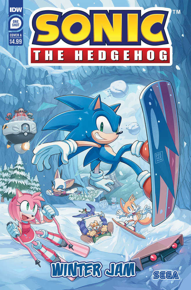 Sonic The Hedgehog: Winter Jam Cover A (Kim)