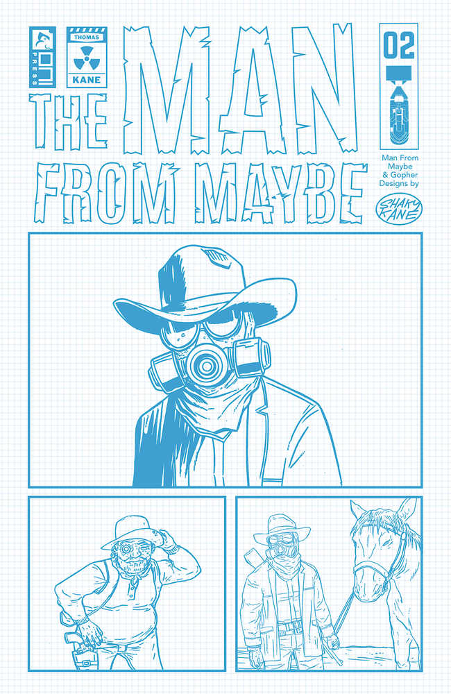 Man From Maybe #2 (Of 3) Cover C 1 in 10 Shaky Kane Variant (Mature)