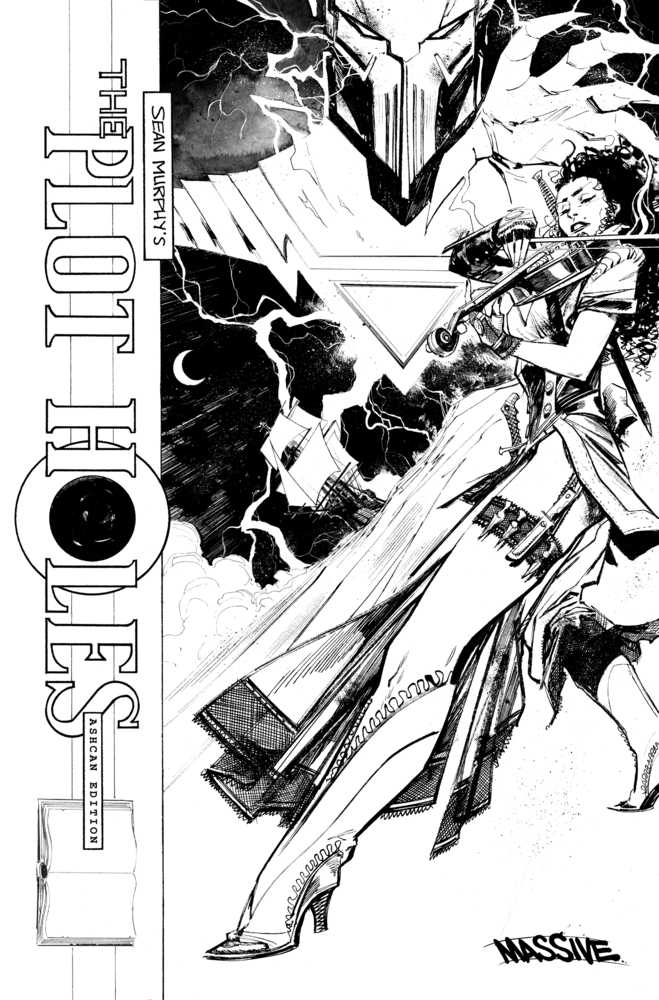 Plot Holes #4 (Of 5) Cover D 10 Copy Variant Edition Black & White Murphy (Mature)