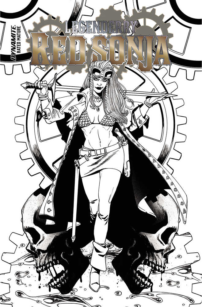Legenderry Red Sonja One Shot Cover E 10 Copy Variant Edition Howell Line