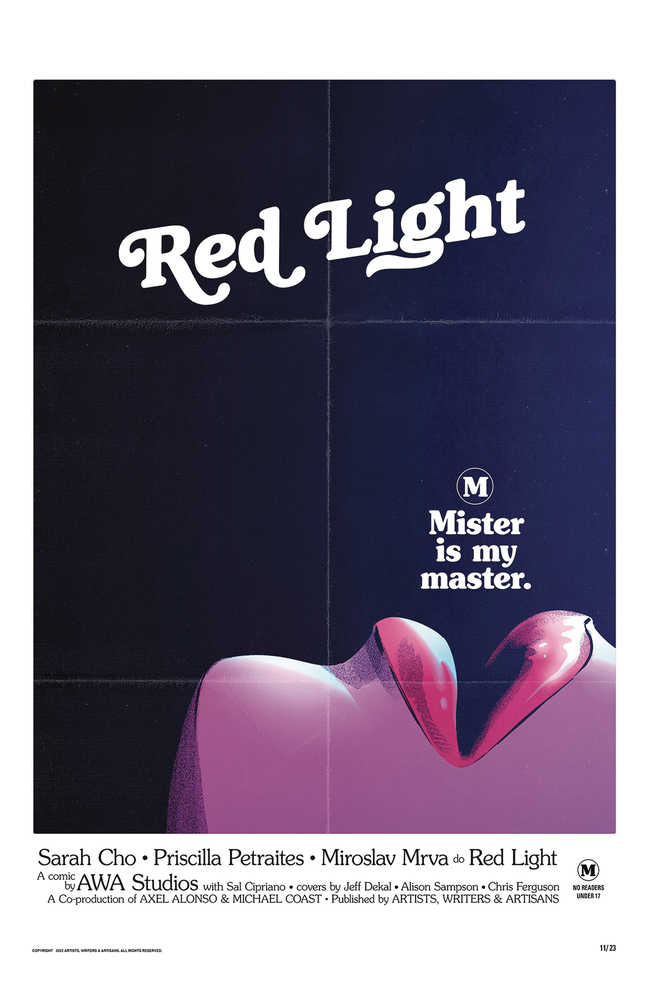 Red Light #2 (Of 4) Cover C Chris Ferguson & Priscilla Petraites Erotic Film Homage Variant (Mature)