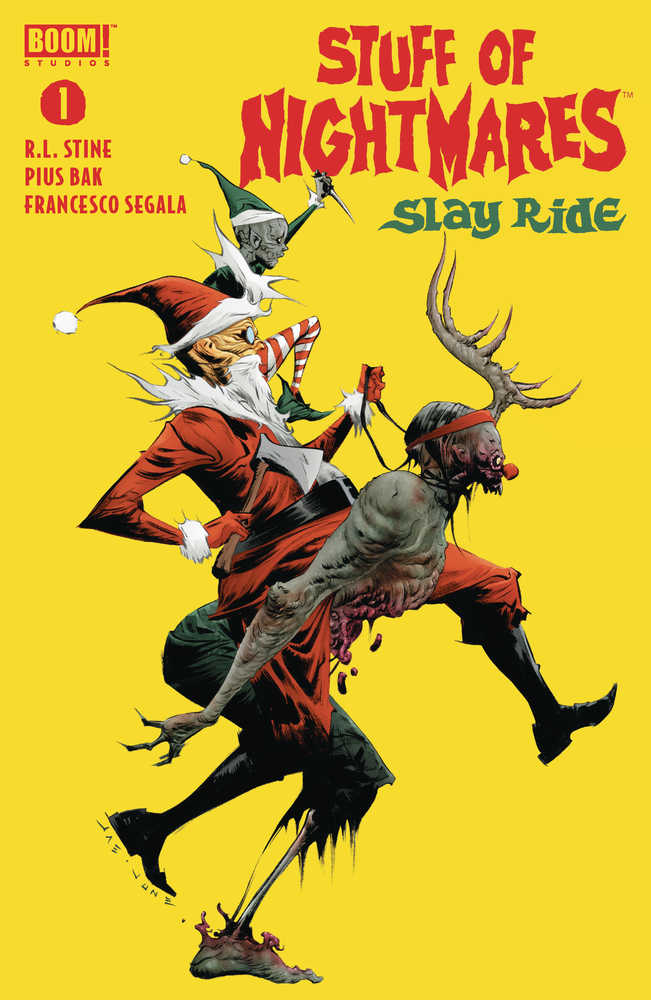 Stuff Of Nightmares Slay Ride #1 Cover F 5 Copy Variant Edition Lee & Chu