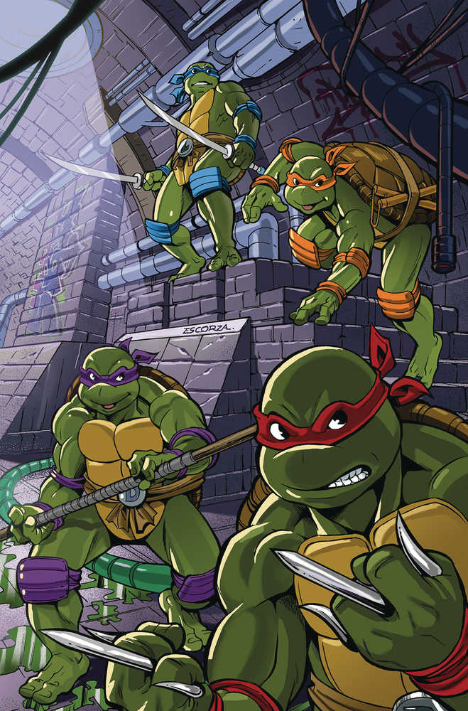 Teenage Mutant Ninja Turtles Saturday Morning Adventure 2023 #8 Cover D 25 Escorzas Fa