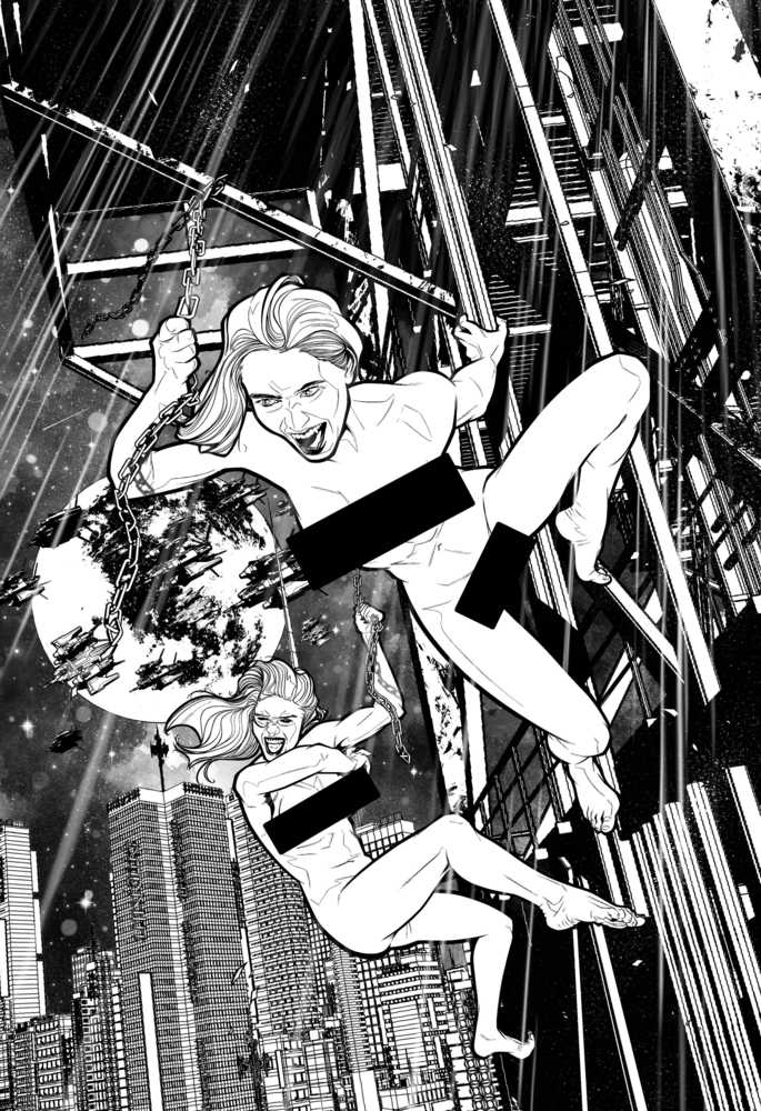 Under A Blood Red Moon #5 Cover B Uncensored Edition (adult)