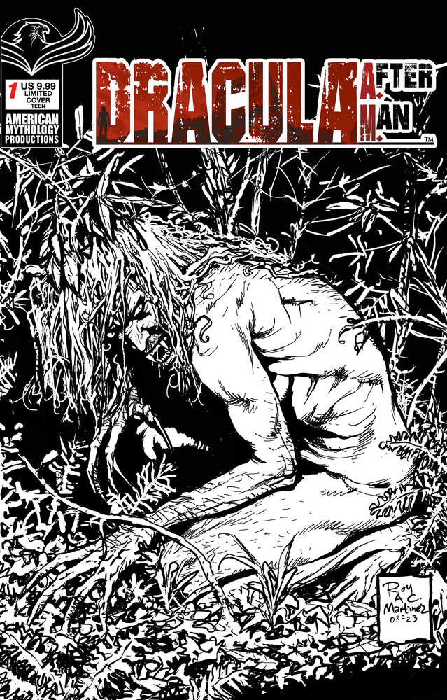 Dracula After Man #1 Cover D Limited Edition Black & White Virgin Art (Mature)