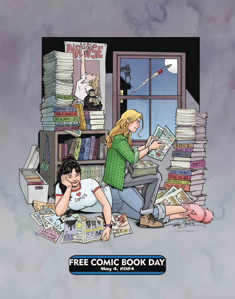 Free Comic Book Day 2024 Comm Artist Moore Poster