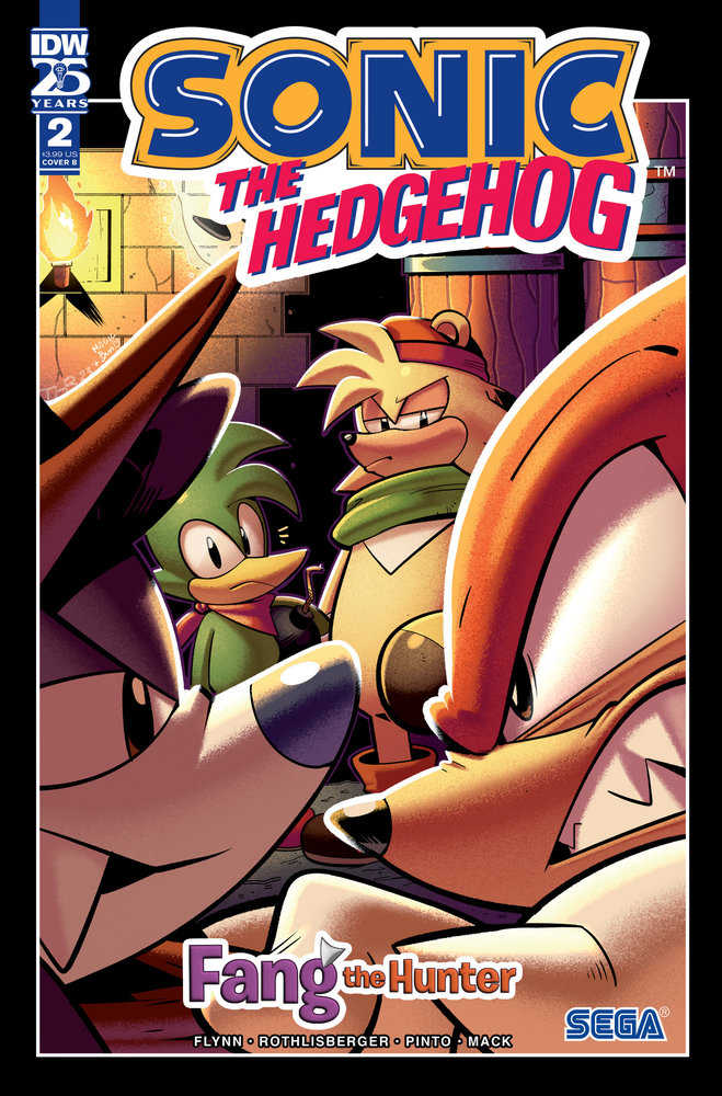 Sonic The Hedgehog: Fang The Hunter #2 Variant B (Rothlisberger)