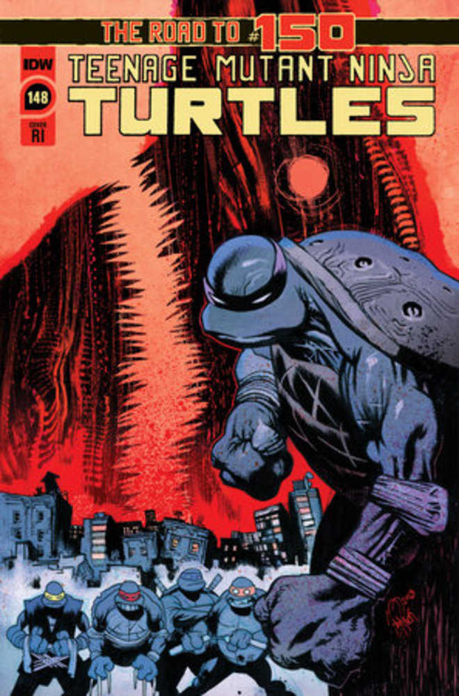 Teenage Mutant Ninja Turtles Ongoing #148 Cover C 10 Copy Variant Edition Harren