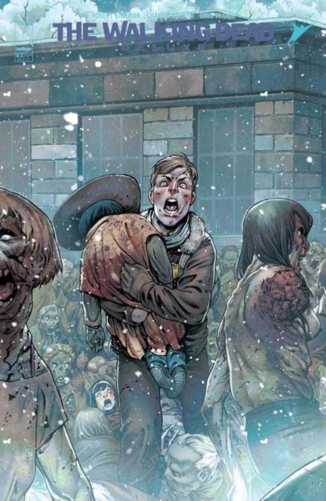 Walking Dead Deluxe #83 Cover C Santolouco Connecting Variant (Mature)