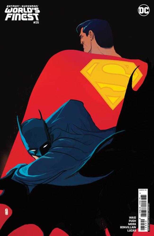 Batman Superman Worlds Finest #25 Cover H 1 in 25 Christian Ward Card Stock Variant