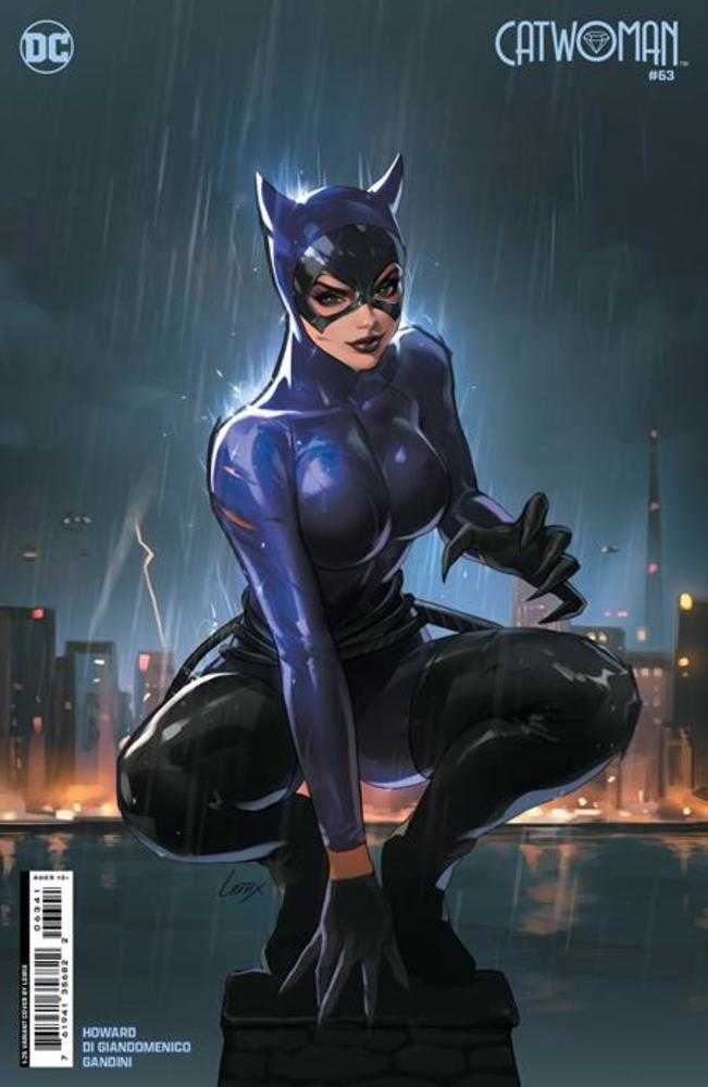 Catwoman #63 Cover E 1 in 25 Lesley Leirix Li Card Stock Variant