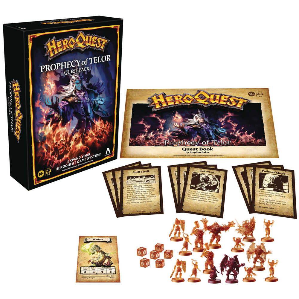 Heroquest Prophecy Of Telor Quest Pack