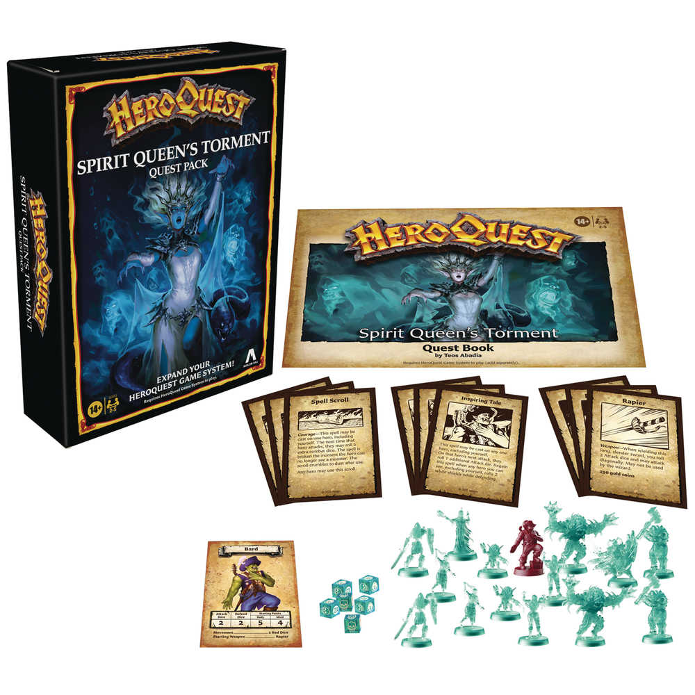 Heroquest Spirit Queens Torment Quest Pack