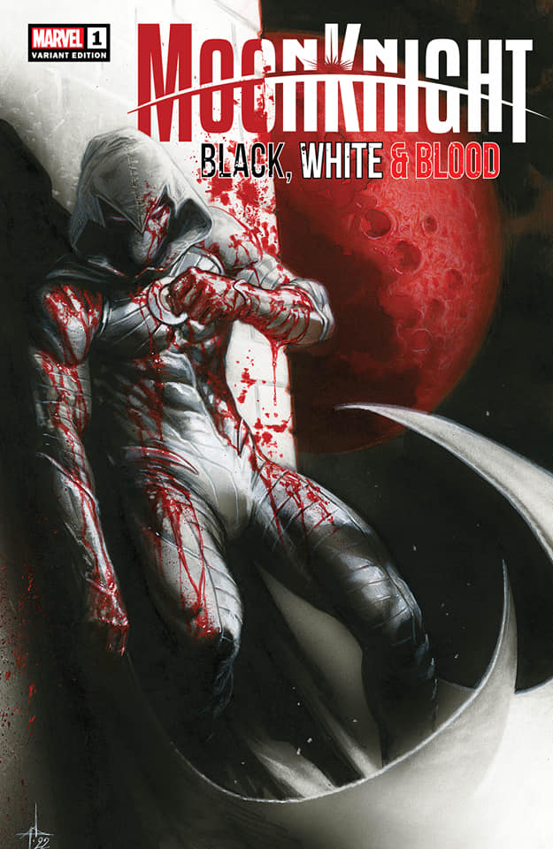 Moon Knight Black White Blood #1 By Dell'Otto