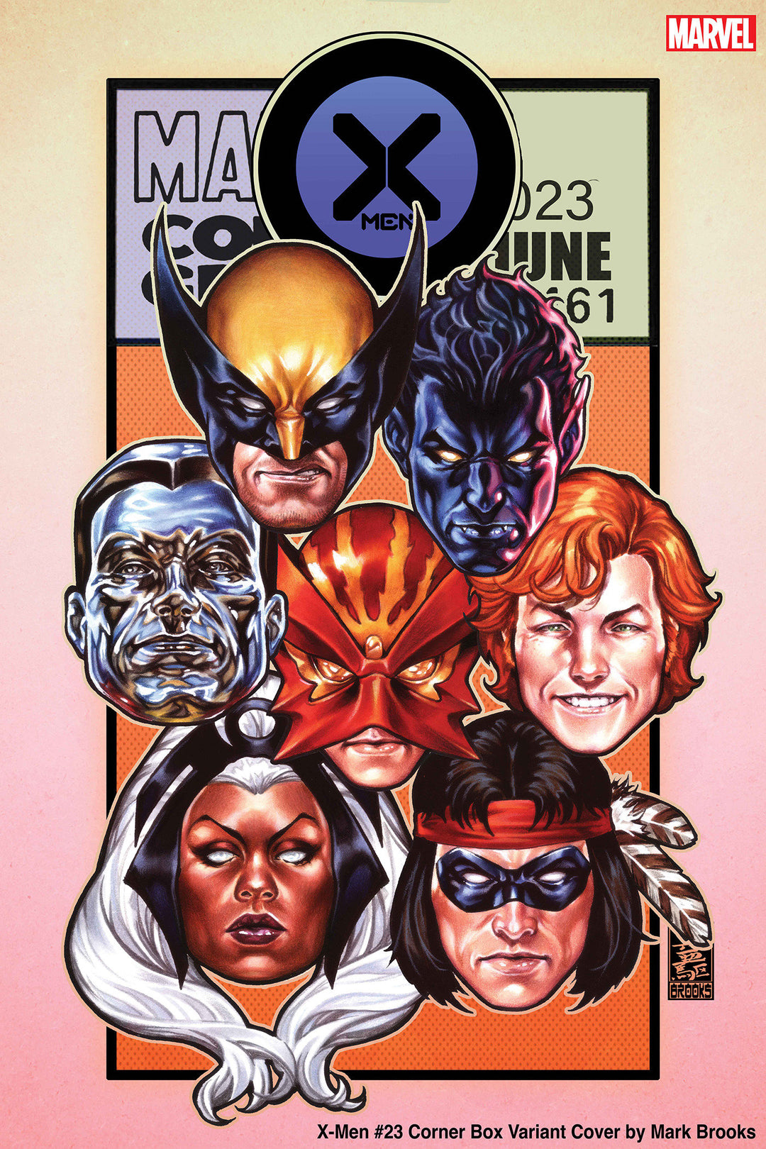 X-Men 23 Mark Brooks Corner Box Variant