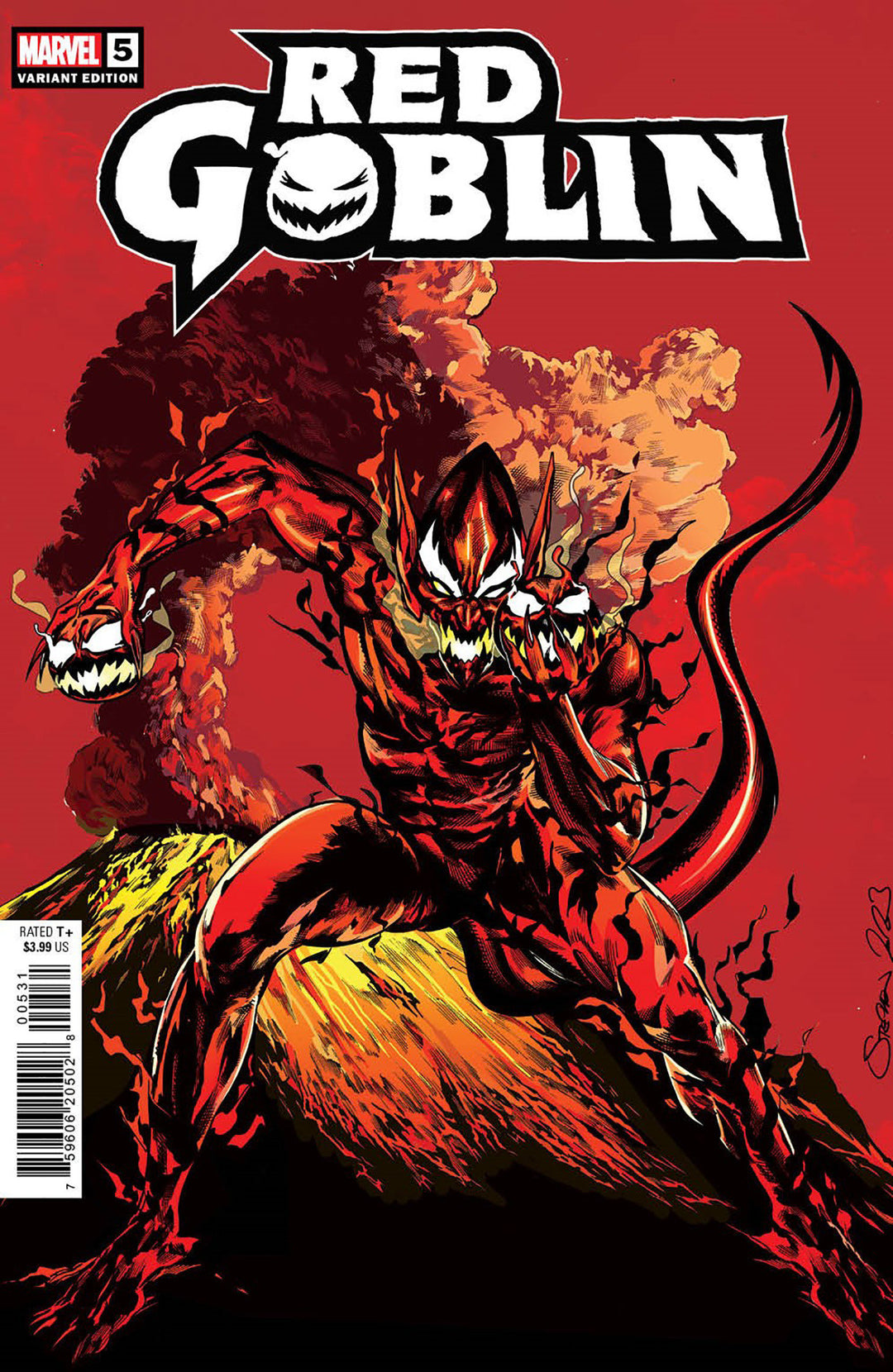 Red Goblin 5 Stephen Mooney Variant