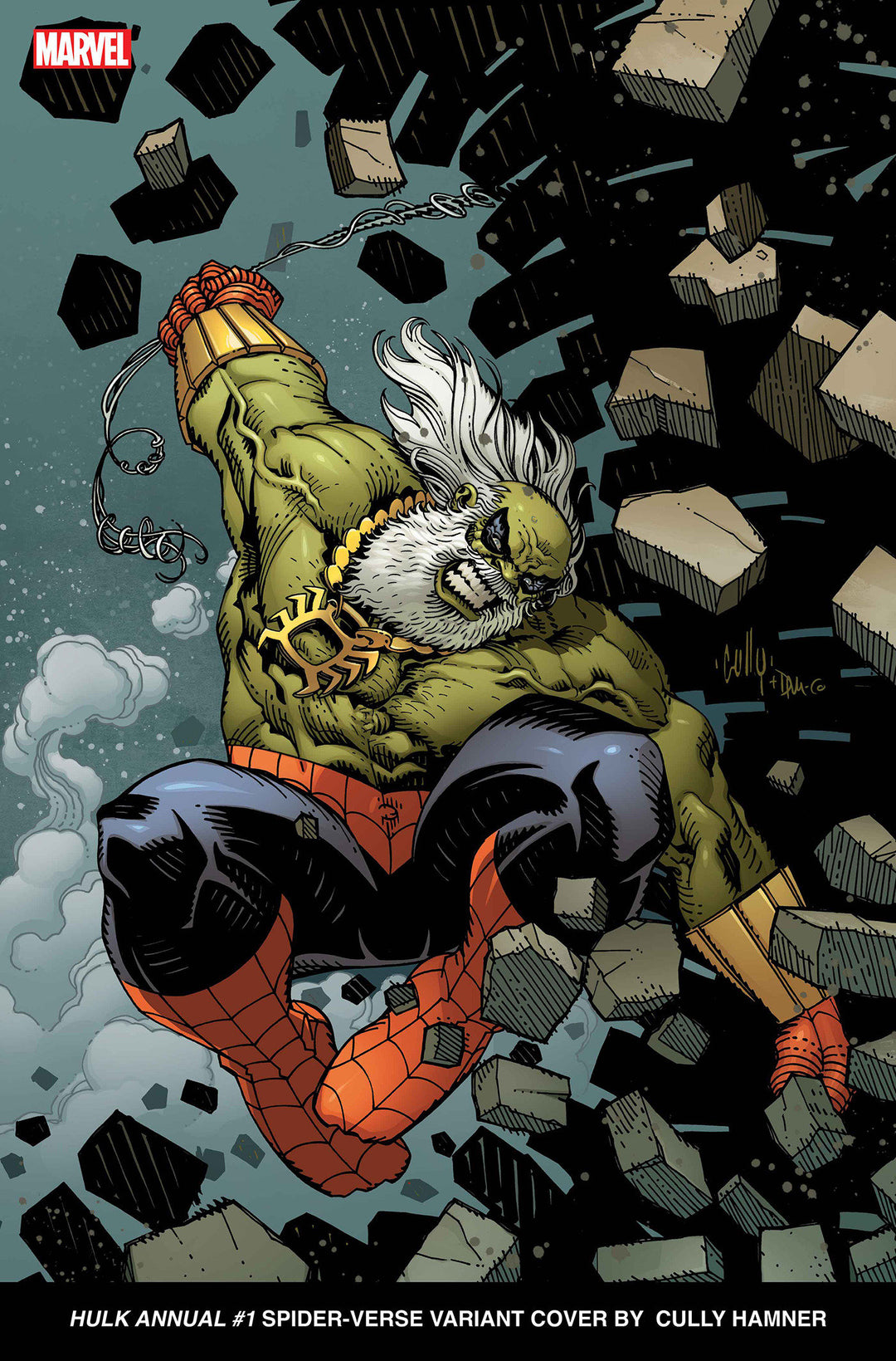 Hulk Annual 1 Cully Hamner Spider-Verse Variant