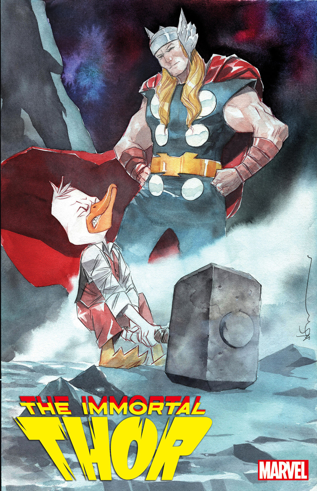 Immortal Thor 5 Dustin Nguyen Howard The Duck Variant