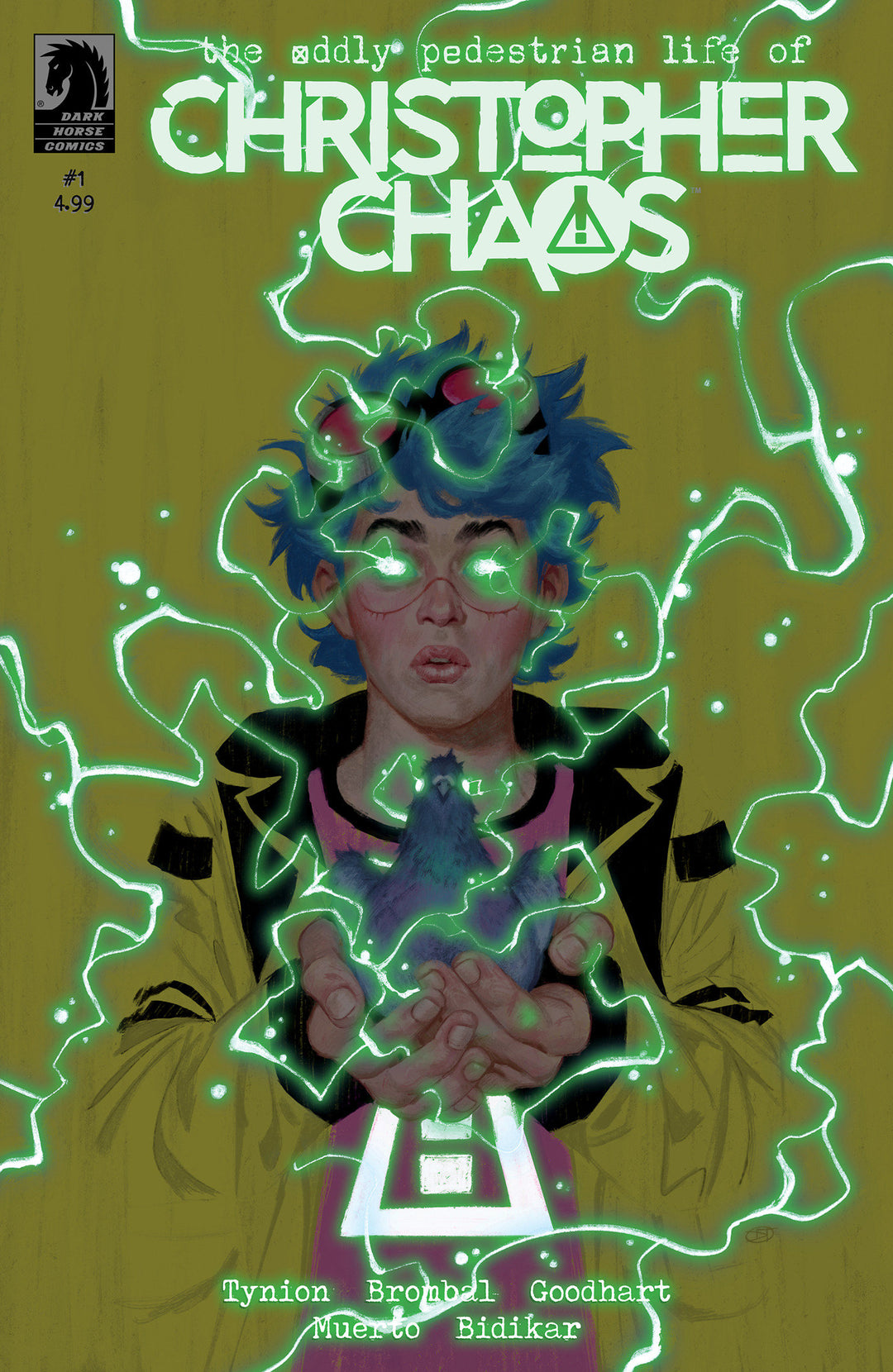 The Oddly Pedestrian Life Of Christopher Chaos #1 (Cover G) (1 in 25) (Glow In The Dark) (David Talaski)