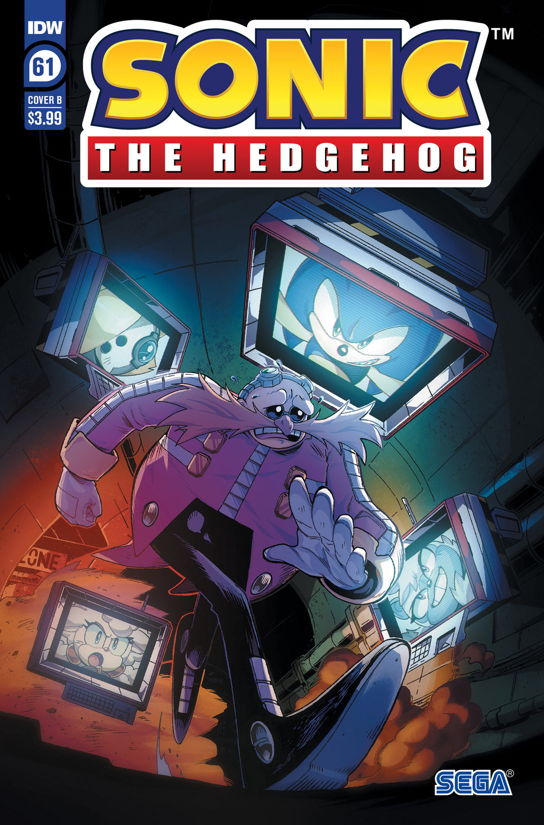 Sonic The Hedgehog #61 Variant B (Arq)