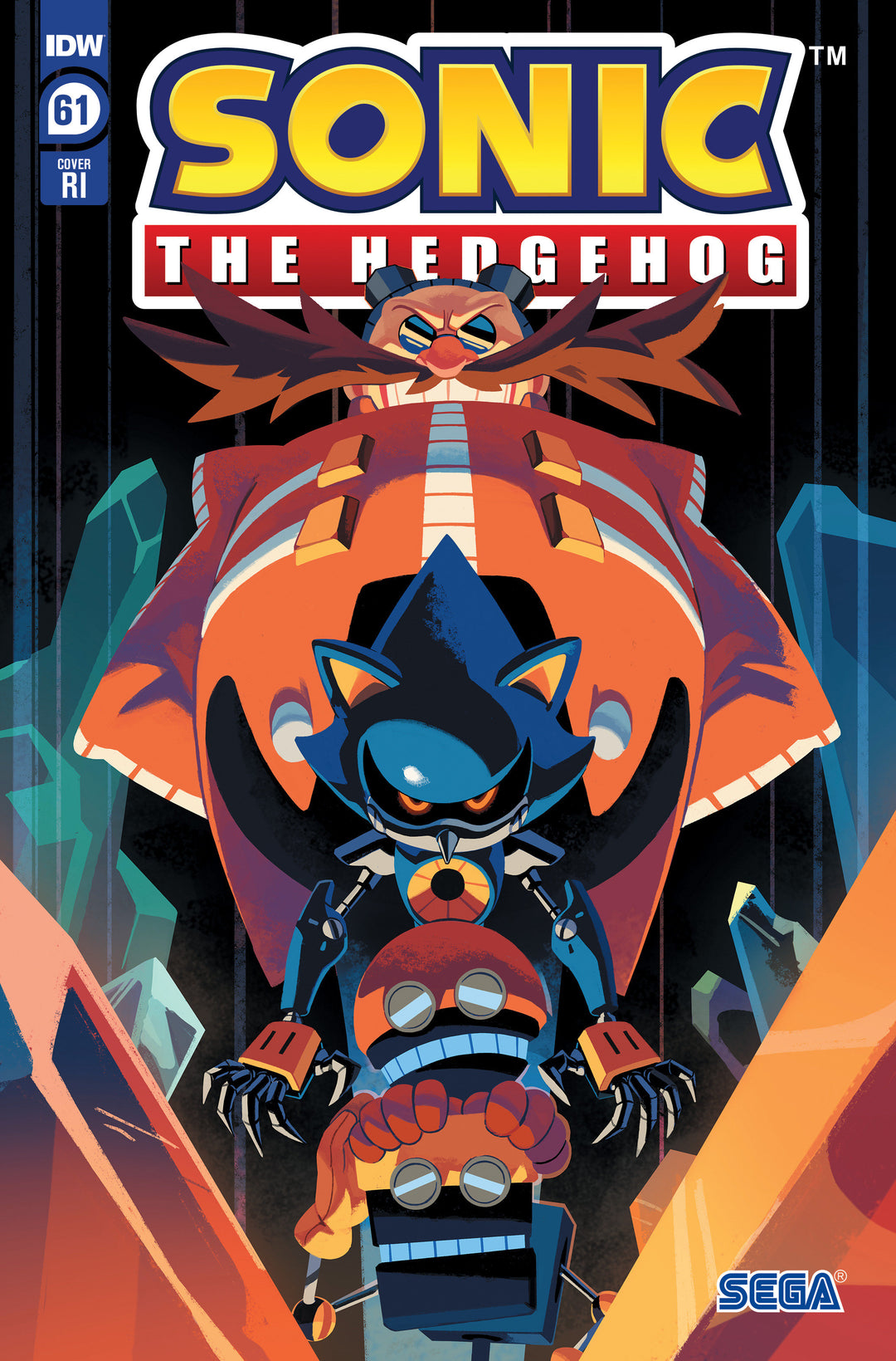 Sonic The Hedgehog #61 Variant Ri (10) (Fourdraine)