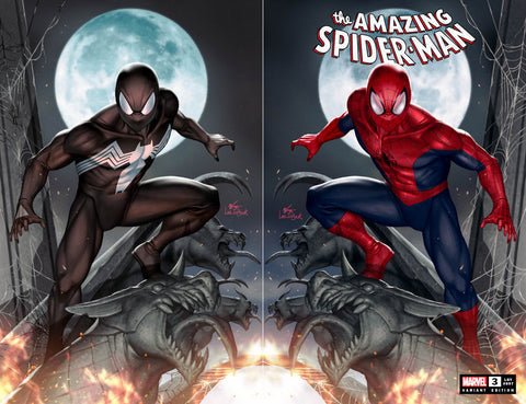 AMAZING SPIDER-MAN #3 - FAN EXPO DALLAS  and TRADE DRESS SET - INHYUK LEE