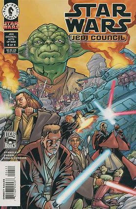 STAR WARS: JEDI COUNCIL - ACTS OF WAR 1-4 COMPLETE SET