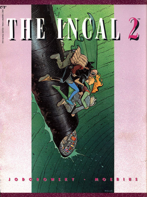 The Incal #1-3 Complete Jodorowsky Moebius 1988 Epic Graphics (Mature) 1st printing