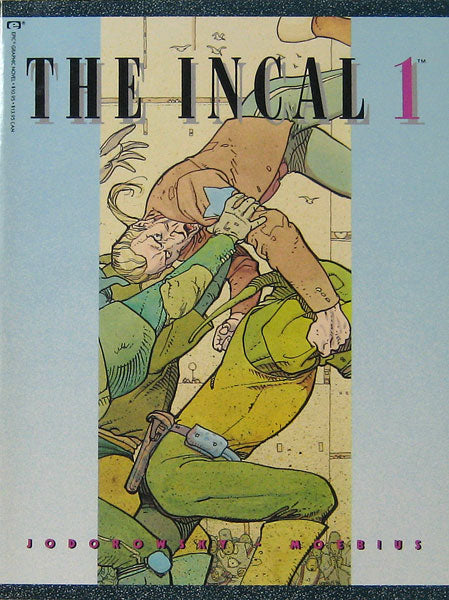 The Incal #1-3 Complete Jodorowsky Moebius 1988 Epic Graphics (Mature) 1st printing