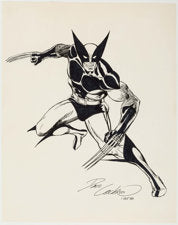 Dave Cockrum - Wolverine Illustration Original Art (1983).