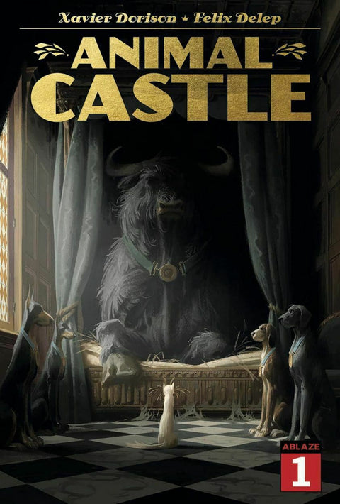 Animal Castle #1  2ND PRINT GOLD FOIL Limited to 400