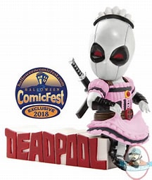 Halloween Comics Fest 2018 Marvel Mea-004 Deadpool Servant Previews Exclusive Figure Xforce